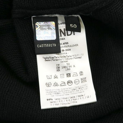 Fendi Knit Top Black