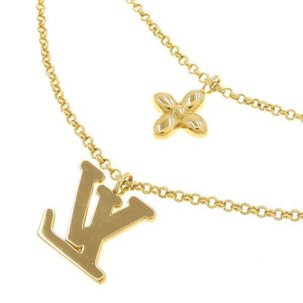 Louis Vuitton Necklace Gold