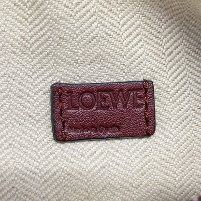 Loewe Handbag Puzzle Bag Mini Bordeaux