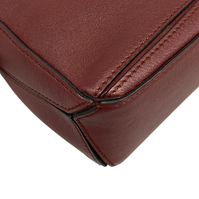 Loewe Handbag Puzzle Bag Mini Bordeaux
