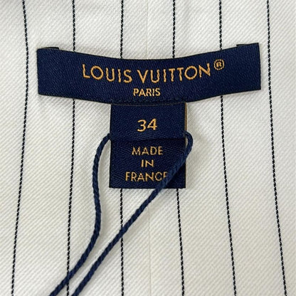 Louis Vuitton All in One 34 S Jao Ivory Black Short Striped Shoulder Bag