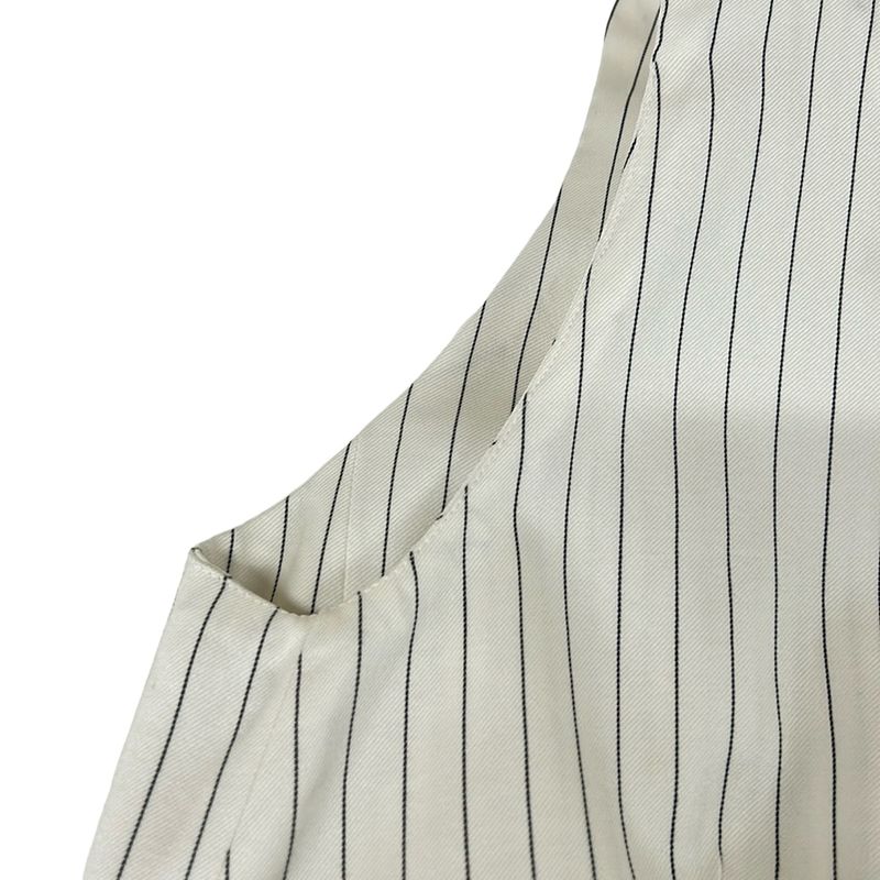 Louis Vuitton All in One 34 S Jao Ivory Black Short Striped Shoulder Bag