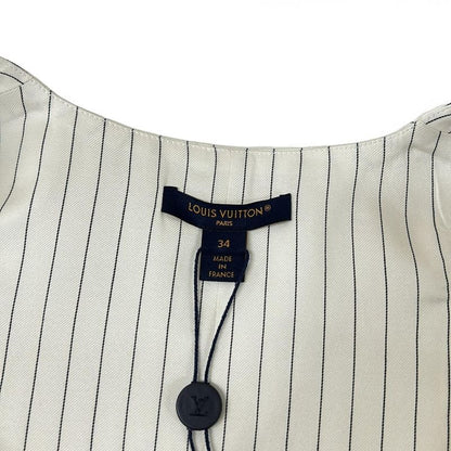 Louis Vuitton All in One 34 S Jao Ivory Black Short Striped Shoulder Bag