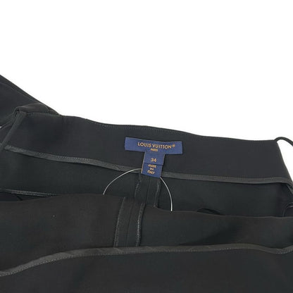 Louis Vuitton All in One 34 S Iwc Black Full Length Silk Shoulder Bag