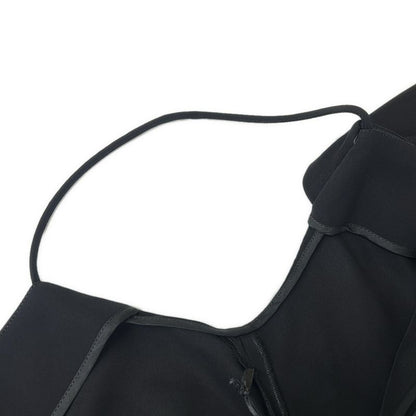 Louis Vuitton All in One 34 S Iwc Black Full Length Silk Shoulder Bag