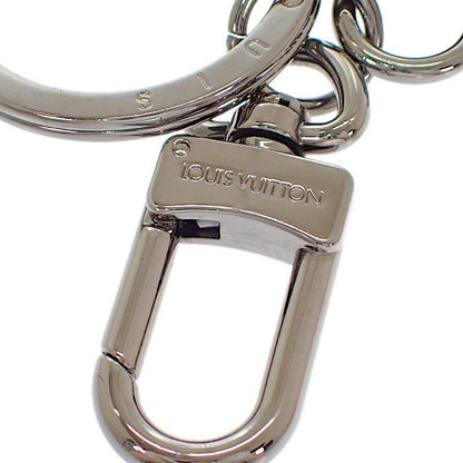 Louis Vuitton Porte Cles Whistle Key Holder Metal Black Monogram Eclipse Key