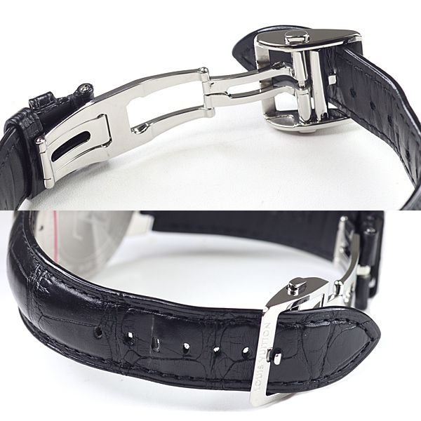 Louis Vuitton Watch Tambour Damier Black Dial Quartz Polished