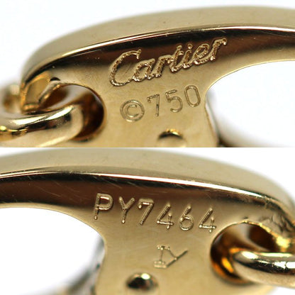 Cartier 18k Yellow Gold 2C Diamond Pendant Top
