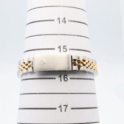 Rolex Datejust Number CH BA 18k Stainless Steel Watch