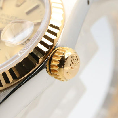 Rolex Datejust Number CH BA 18k Stainless Steel Watch