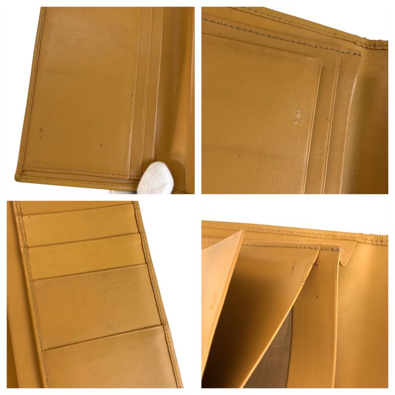 Celine Macadam Brown Wallet Billfold