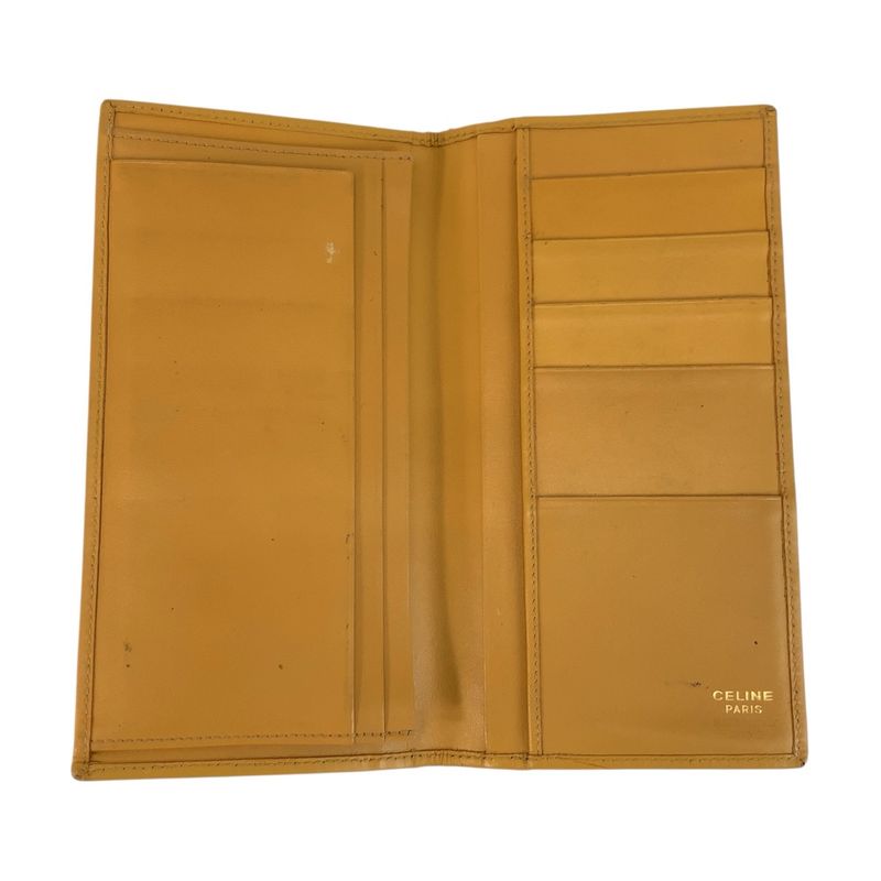 Celine Macadam Brown Wallet Billfold