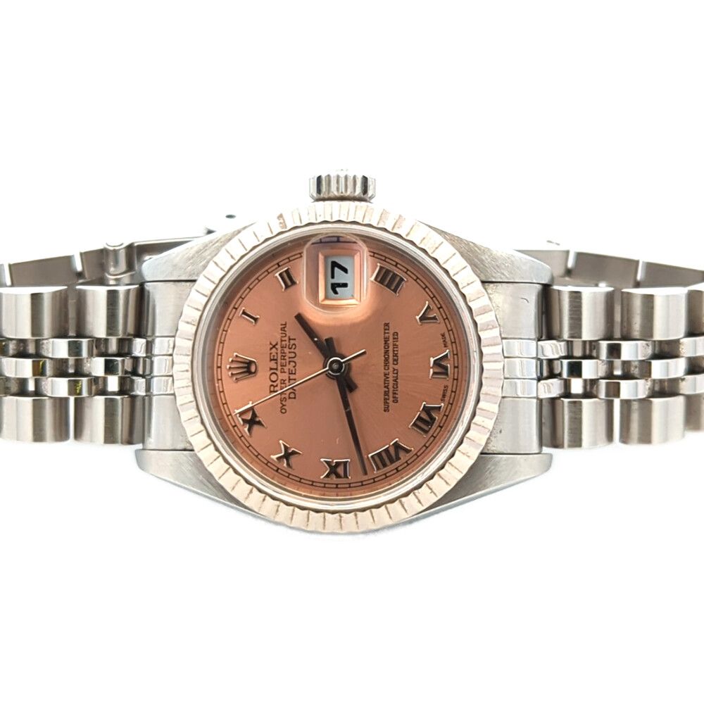 Rolex Datejust Automatic Watch 18k 750 SS Gold Stainless Steel Box Delivery