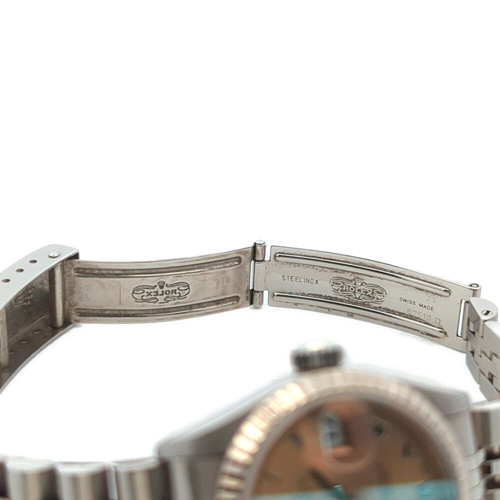 Rolex Datejust Automatic Watch 18k 750 SS Gold Stainless Steel Box Delivery
