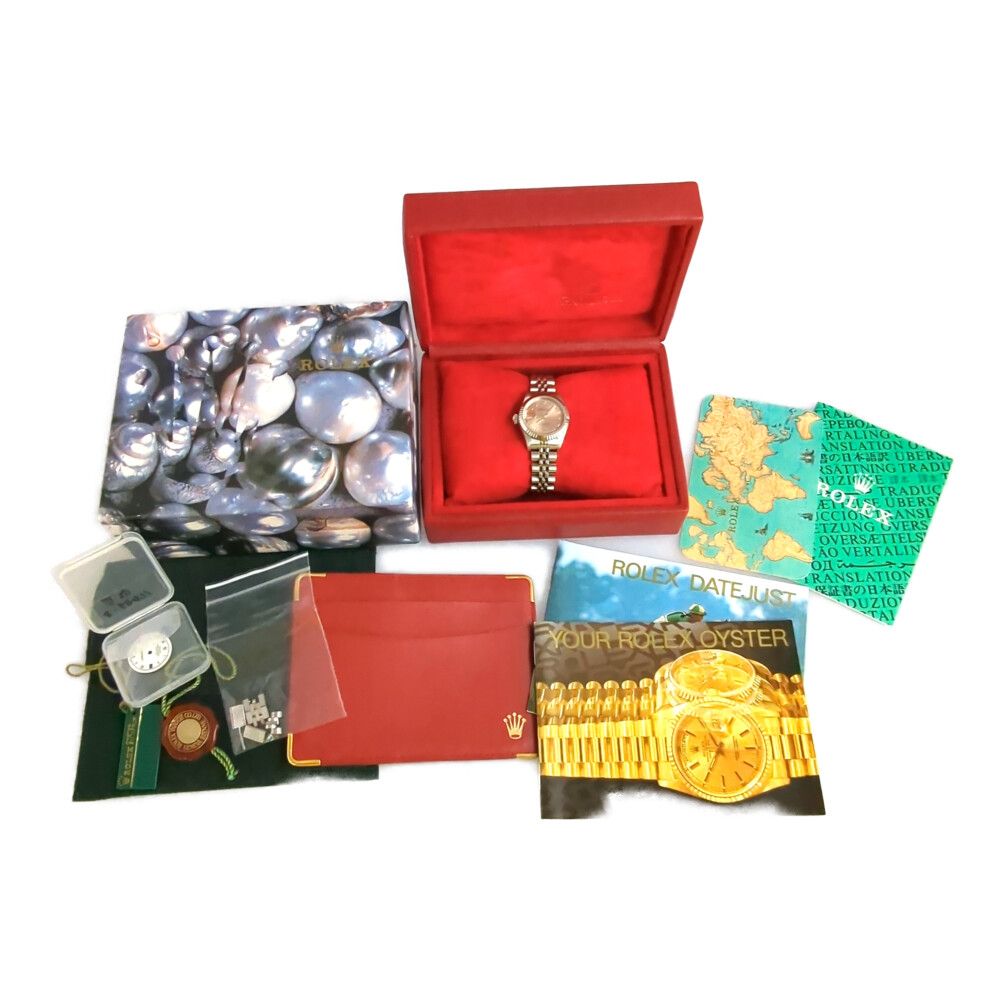 Rolex Datejust Automatic Watch 18k 750 SS Gold Stainless Steel Box Delivery