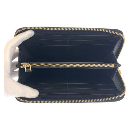 Bvlgari Black Gold Leather FG Wallet