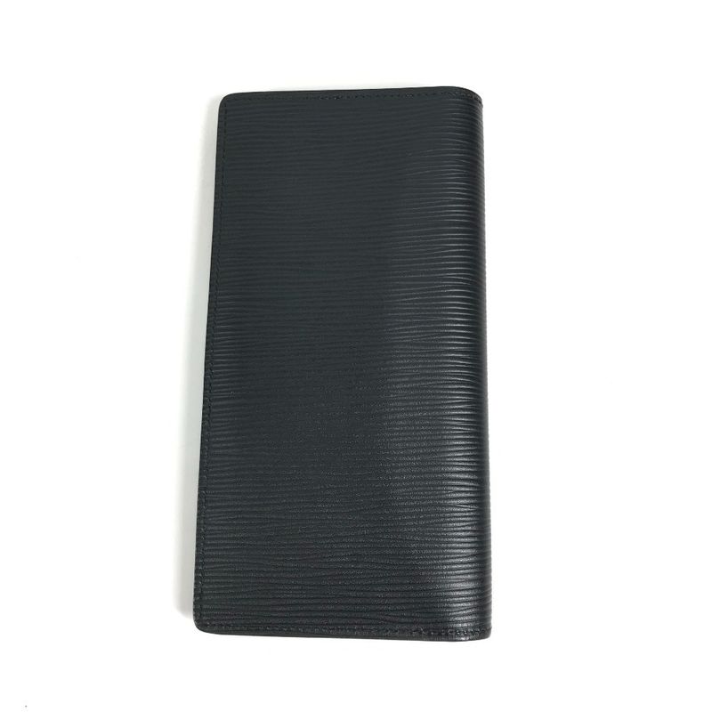 Louis Vuitton Wallet Portefeuille Brother Epi Leather Noir Black
