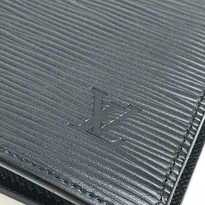 Louis Vuitton Wallet Portefeuille Brother Epi Leather Noir Black