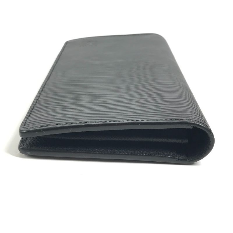 Louis Vuitton Wallet Portefeuille Brother Epi Leather Noir Black