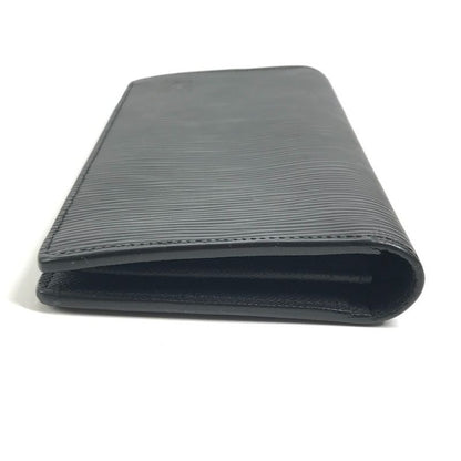 Louis Vuitton Wallet Portefeuille Brother Epi Leather Noir Black