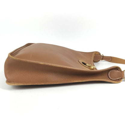 Hermes Shoulder Bag Vespa PM Leather Brown