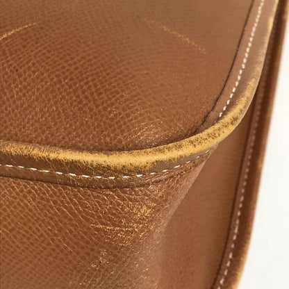 Hermes Shoulder Bag Vespa PM Leather Brown