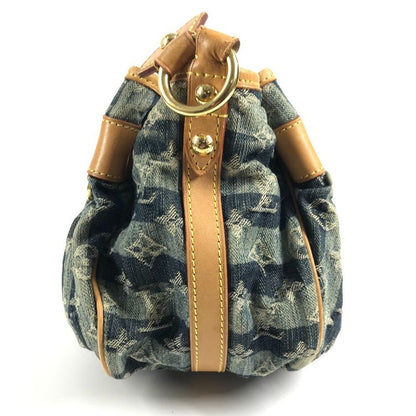 Louis Vuitton Shoulder Bag Porte Epol Reier MM Monogram Denim Canvas Blue