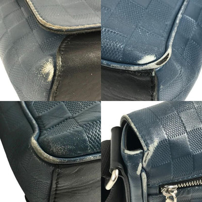 Louis Vuitton Shoulder Bag District PM Damier Infini Leather Orion Blue