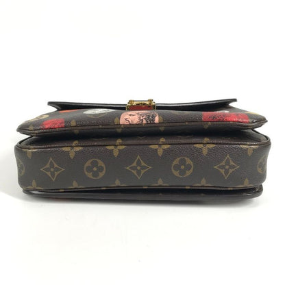 Louis Vuitton Shoulder Bag Pochette Metis MM Monogram Canvas Brown