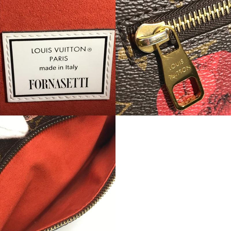Louis Vuitton Shoulder Bag Pochette Metis MM Monogram Canvas Brown