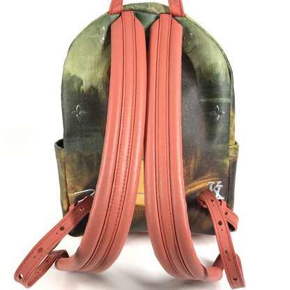 Louis Vuitton Sac Palm Spring Backpack Leather Khaki