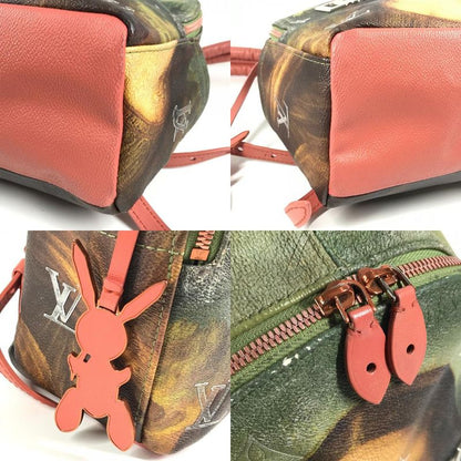 Louis Vuitton Sac Palm Spring Backpack Leather Khaki