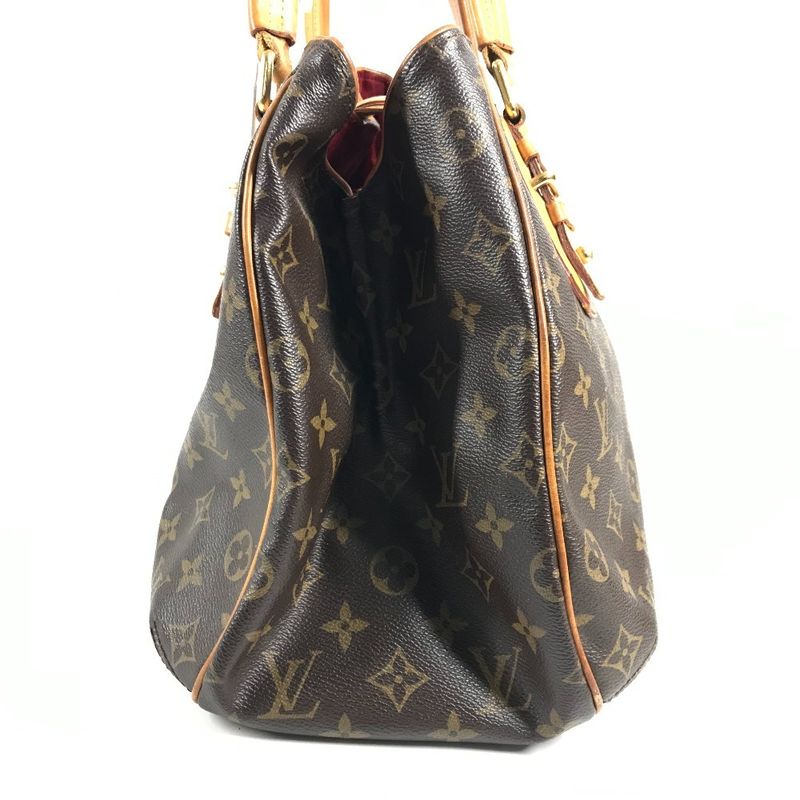 Louis Vuitton Shoulder Bag Greet Monogram Canvas Brown