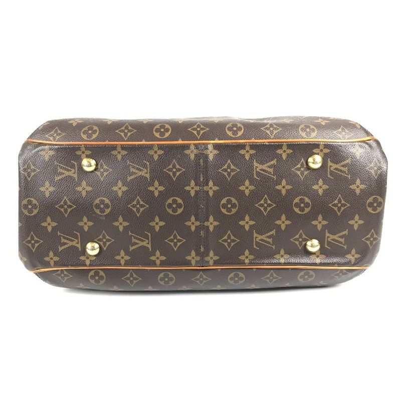 Louis Vuitton Shoulder Bag Greet Monogram Canvas Brown