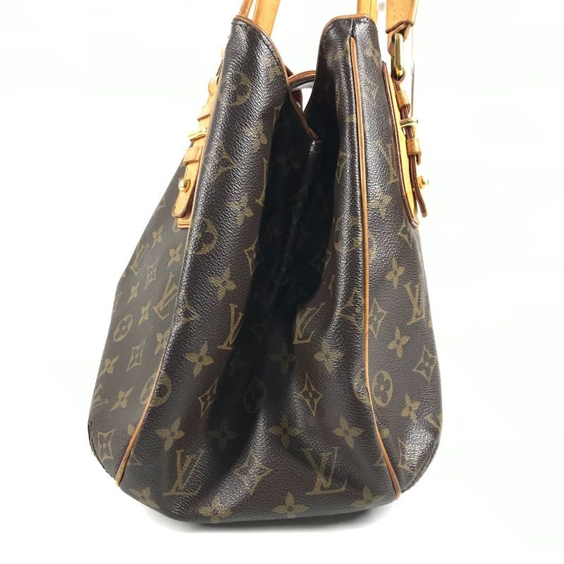 Louis Vuitton Shoulder Bag Greet Monogram Canvas Brown