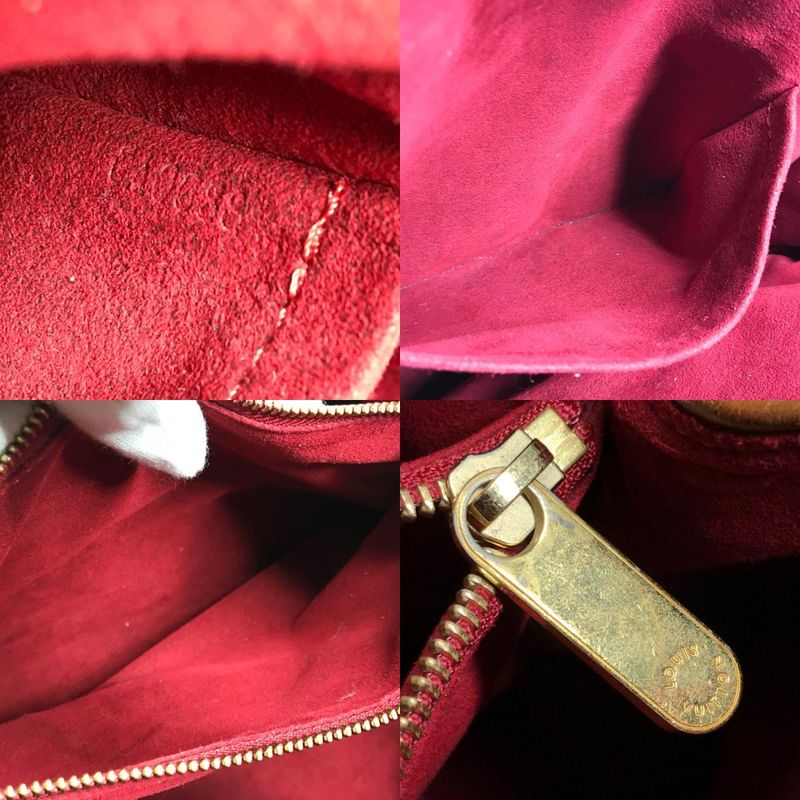 Louis Vuitton Shoulder Bag Greet Monogram Canvas Brown
