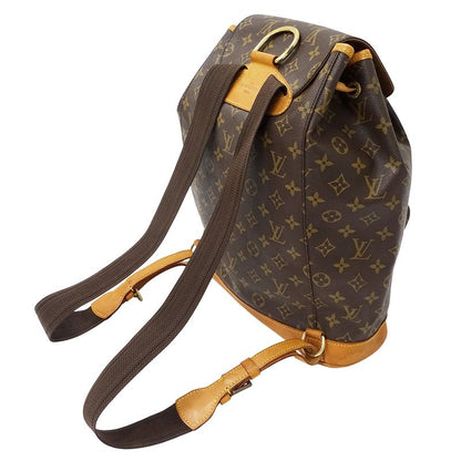 Louis Vuitton Monogram Backpack Montsouris GM Brown Large Capacity