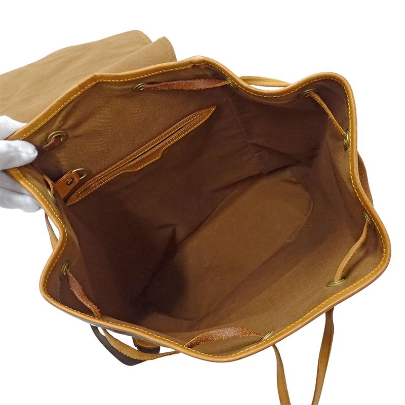 Louis Vuitton Monogram Backpack Montsouris GM Brown Large Capacity