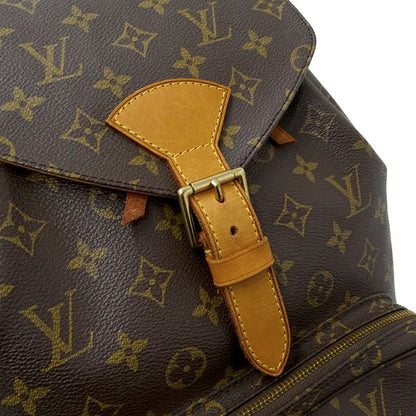 Louis Vuitton Monogram Backpack Montsouris GM Brown Large Capacity