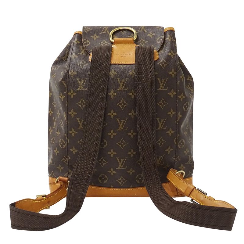 Louis Vuitton Monogram Backpack Montsouris GM Brown Large Capacity