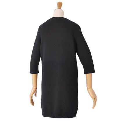 Hermes Dress Knit 3/4 Sleeve Cashmere Top les