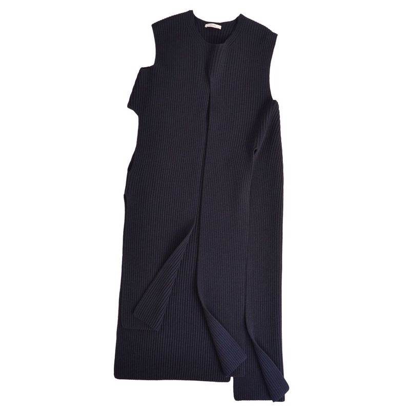 Celine Knit Long Gilet Phoebe Philo Era Nosleeves