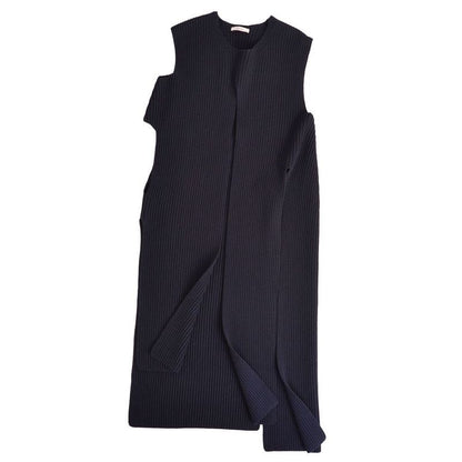 Celine Knit Long Gilet Phoebe Philo Era Nosleeves