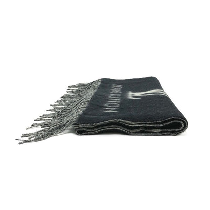 Louis Vuitton Scarf Monogram Reykjavik Cashmere Black