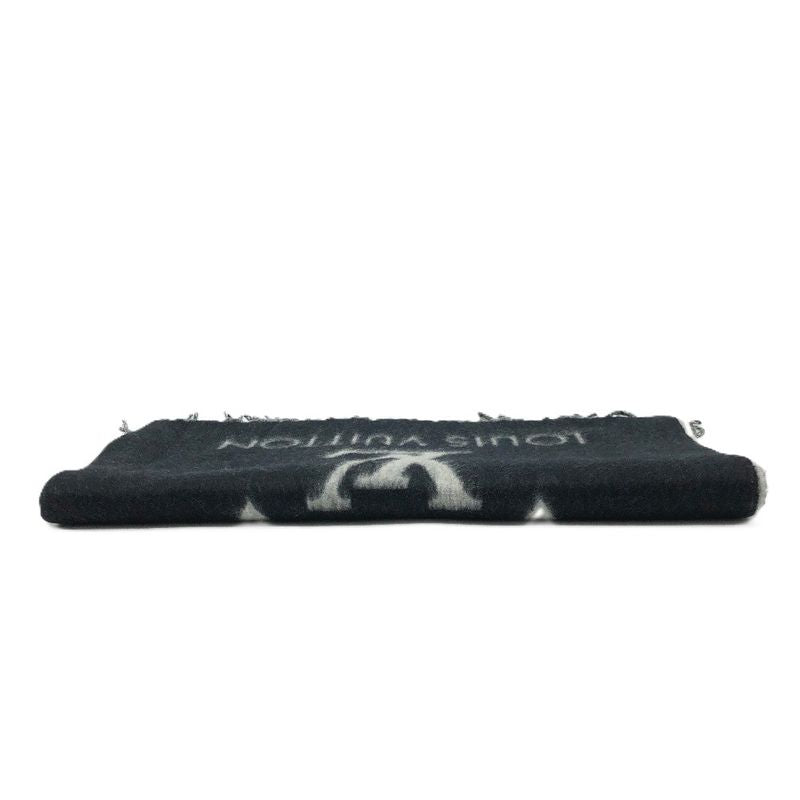 Louis Vuitton Scarf Monogram Reykjavik Cashmere Black