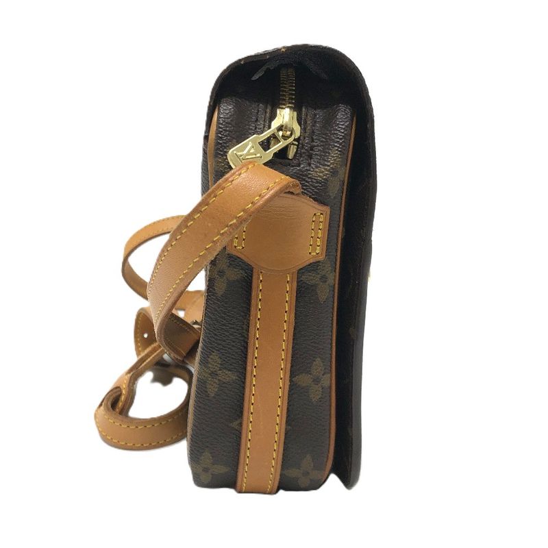 Louis Vuitton Shoulder Bag Saint Germain 28 Monogram Canvas Brown