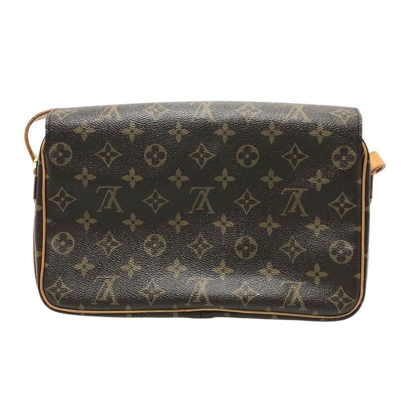 Louis Vuitton Shoulder Bag Saint Germain 28 Monogram Canvas Brown