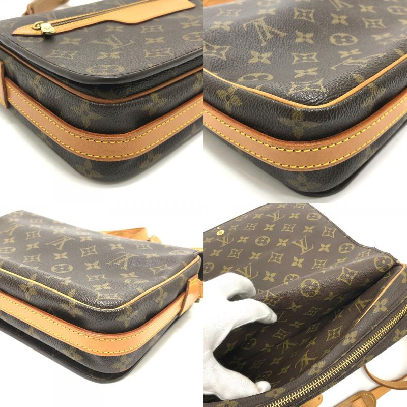 Louis Vuitton Shoulder Bag Saint Germain 28 Monogram Canvas Brown