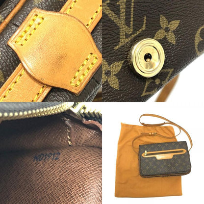 Louis Vuitton Shoulder Bag Saint Germain 28 Monogram Canvas Brown