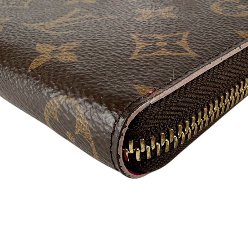 Louis Vuitton Zip Around Wallet Portefeuille Clemence